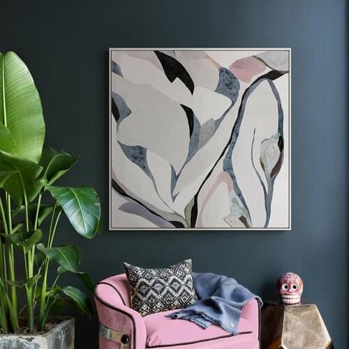 EECAMAIL Nordic living room dining room background wall abstract mural DIY 5d diamond art painting No Frame Full diamond embroid