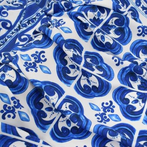 Fan ying shang Blue Summer Dresses