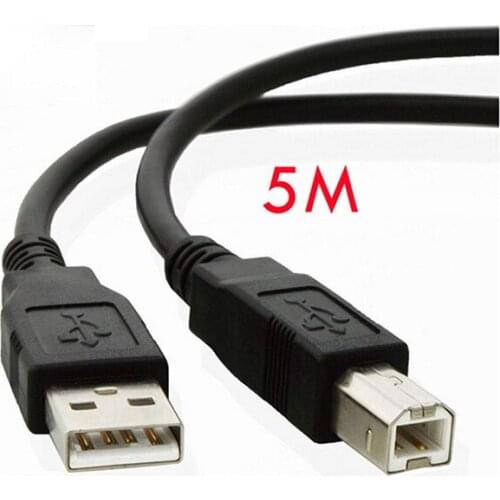 KPHRTEK 1pc Cable USB 2.0 Type A Male to B for Brother Epson Canon Scanner