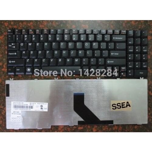 SSEA New laptop US black Keyboard For Lenovo B550 B560 V560 Free Shipping