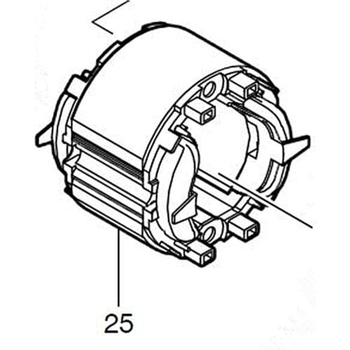 Field 634548-6 Stator 220-240V For Makita 6305