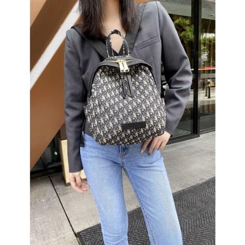 Shoulder Casual Shoulder Bag Women Bag 2021 New Simple Quality Canvas Backpack Fashion Versatile Messenger Womens Designer