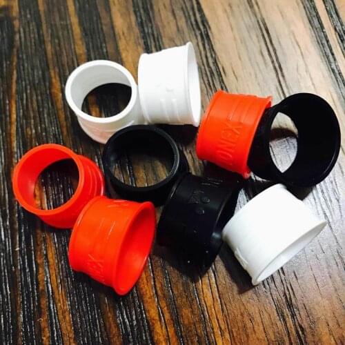 Free shipping(10pcs/lot)badminton racket rubber ring/badminton racquet/overgrip rubber ring
