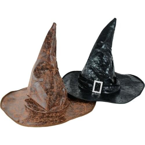 1pc Halloween Wizard Witch Hat Masquerade Party Cap Fancy Dress Costume Cosplay Accessory Decoration Halloween Costume Props