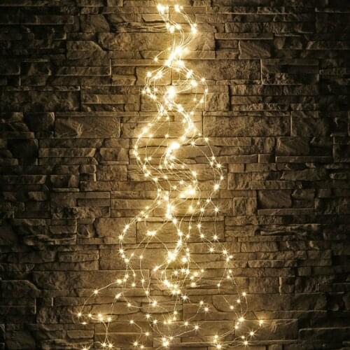 200/600 LED Vines Light Plug-In Christmas Fairy String Light Copper Wire Branch Light DIY Wedding Party Garland Light