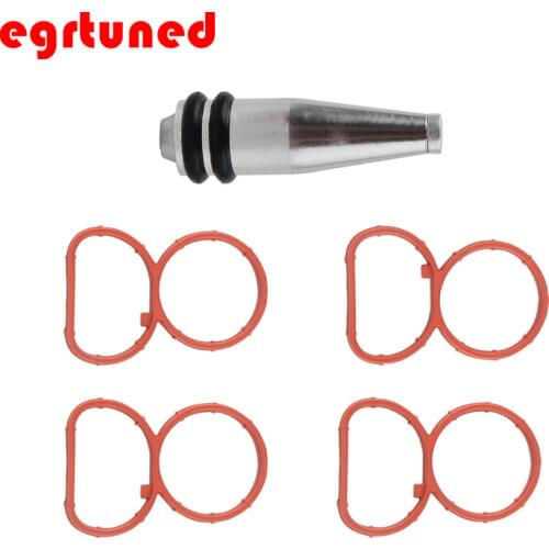 SWIRL FLAP BLANKING KIT aluminum WITH MANIFOLD GASKET FOR BMW N47 2.0 DISEL engines bp11