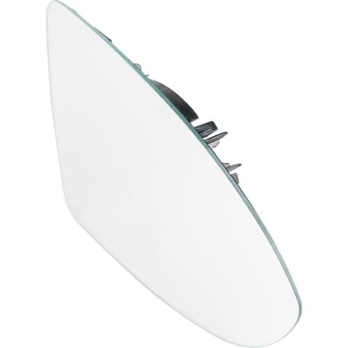 H2CNC White Heated Glass Mirror Front Right Left Side for Golf mk7 Wing Door Rearview Mirror Replacement