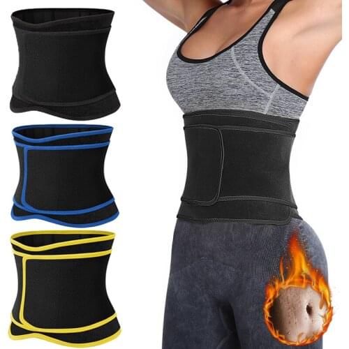 Women Sauna Waist Trainer Neoprene Body Shaper Women Slimming Sheath Belly Shapers Tummy Sweat Shapewear Workout Trimmer Corset
