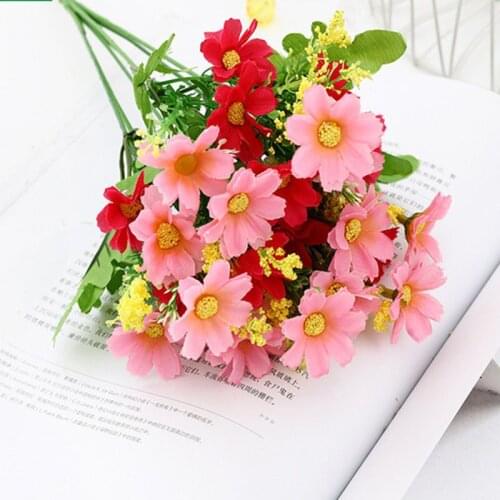 1pcs/lot New about 30cm Artificial gerbera flower diy house decoration silk flowers home display decoration painting jump orchid