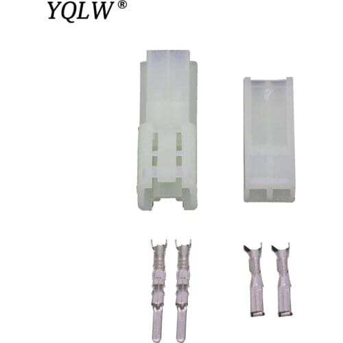 2 Pin Electronic Female Male Automotive Connector Auto Household Connector Crimp Terminal Connector DJY7021A-2.3-11/21