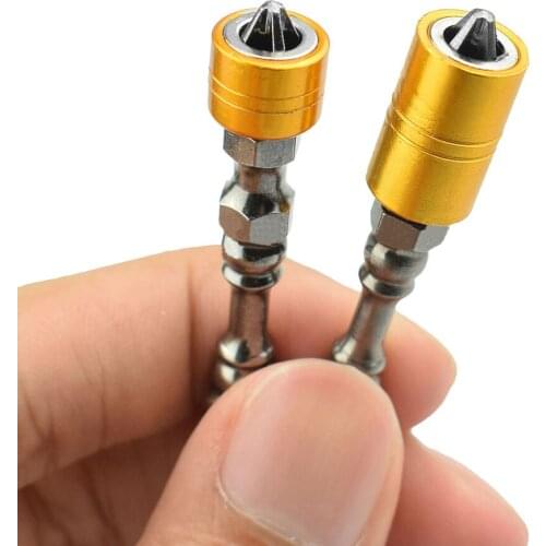4Pcs/Set Strong Hardness Magnetic Phillips Screwdriver Bit Double Head Electric Durable Long Bits Tool Drills