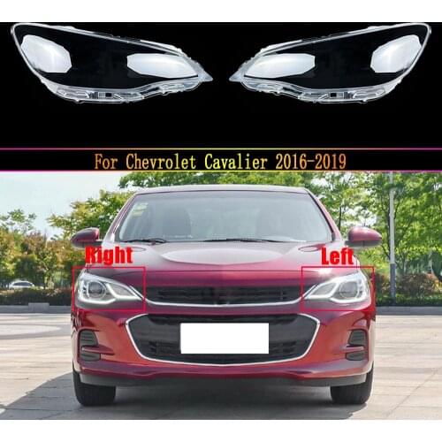 Car Headlamp Lens For Chevrolet Cavalier 2016 2017 2018 2019 Car Replacement Auto Shell Cover
