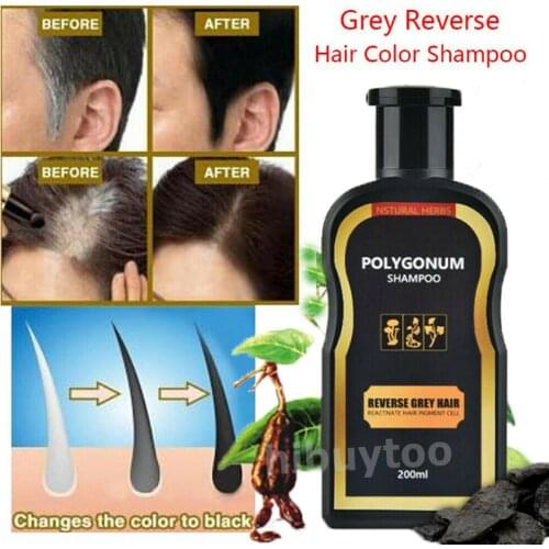 BellyLady Hair Darkening Shampoo Bar Gray Hair Reverse Natural Polygonum Essence Care