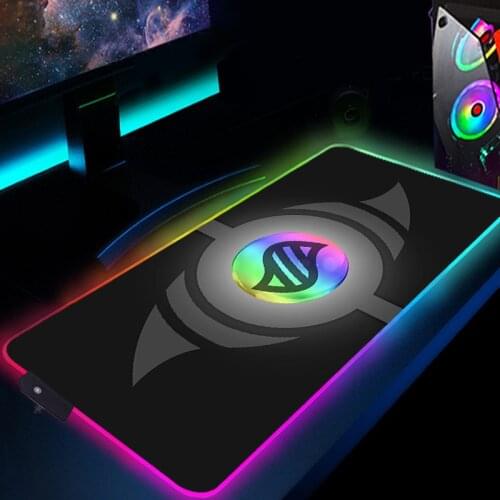 RGB Mousepad 900x400 Computer Mat Pokemon Mouse Pad Large Gaming Keyboard Mausepad Gamer Anime Mouse Mat Big Accessories DeskMat