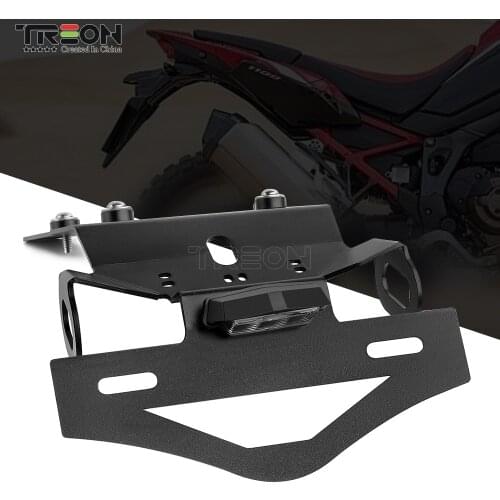 For Honda CRF1100L CRF 1100 L Africa Twin 2020 Motorcycle License Plate Bracket Licence Plate Holder Frame Number Plate