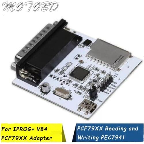 2021 For IPROG+ V84 PCF79XX Adapter IPROG Pro Programmer Diagnostic Protocol PCF79XX Reading and Writing PEC7941/52/53/61