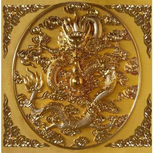 Photo wallpaper 3D luxurious pattern wallpaper KTV Theme Hotel lobby Restaurant Club decoration dragon ceiling mural wallpaper