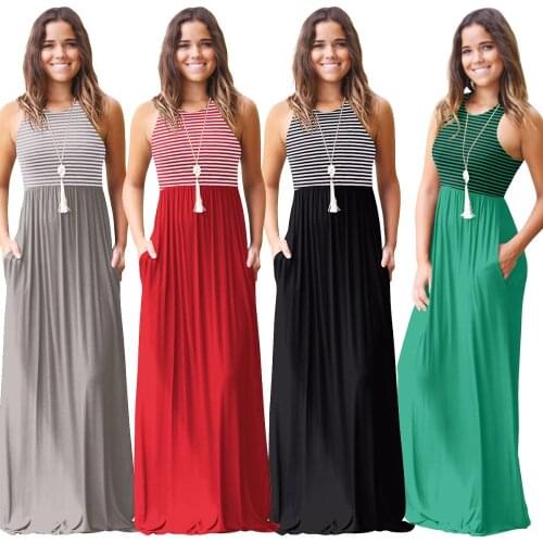 Hakawego Sleeveless Summer Dresses