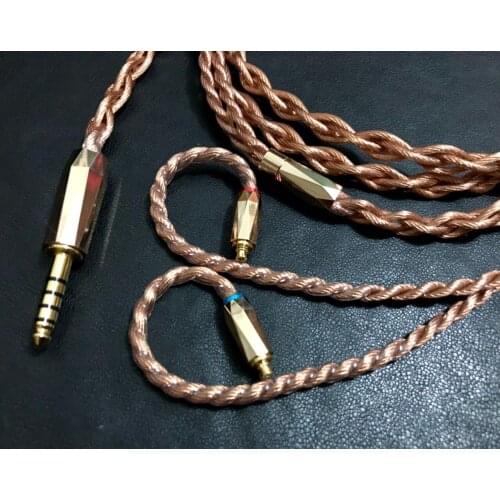 Bandung 6N single crystal copper Litz Type6 20awg se846 w60 ie300 A4000 headset upgrade line