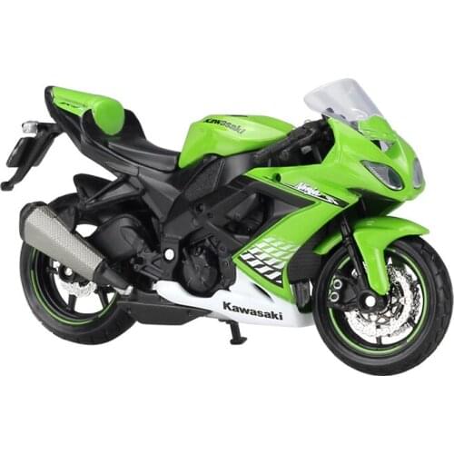 Maisto 1/18 KAWASAKI Ninja ZX-10R Metal Alloy Collection Simulation Motorcycle Racing Model Car Decoration Toys