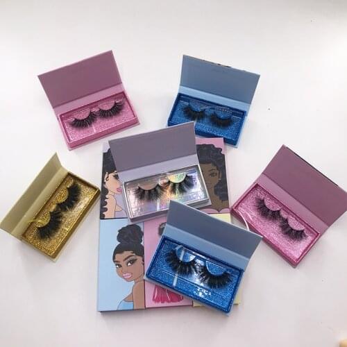 Magnetic Colorful Lashes Package Wholesale Dramatic 25MM Mink Lashes Case Popular New Trend Lash Box