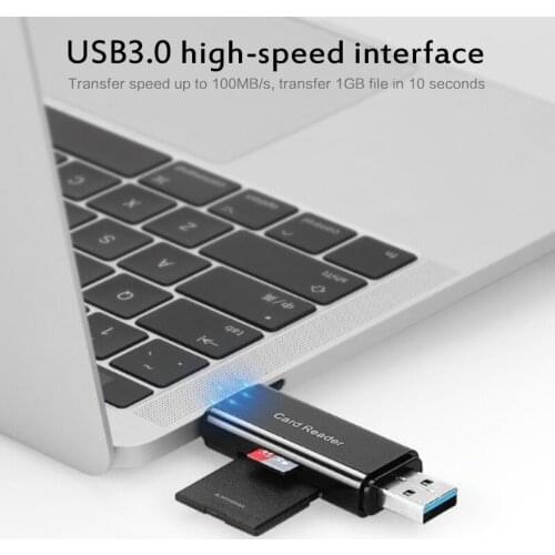 Mobile Phone Computer Universal Card Reader TYPE-C3.0 Multi-function OTG Card Reader SD+TF Converters