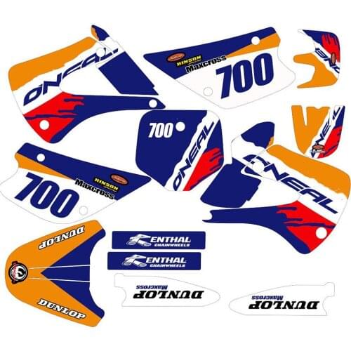 Full set of 3M Stickers Motorcycle KX85/100 Graphics Decals for Kawasaki KX85 KX100 1998-2001 2002 2003 2004 2005 2006 2007-2013