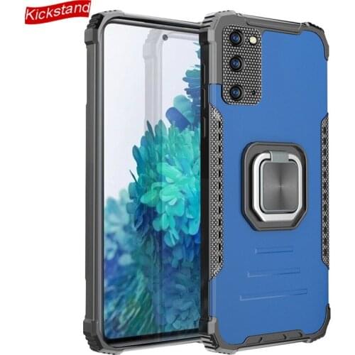 Kickstand Armor Case for Samsung S21 FE Note 20 Ultra M51 M31S M21 M10 A82 A72 A71 5G Cover Shockproof Sturdy Back Phone Shell
