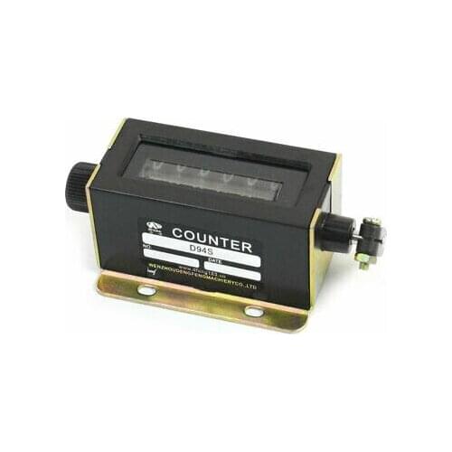 D94-S 0-999999 6 Digit Rotary Knob Resettable Manual Tally Counter