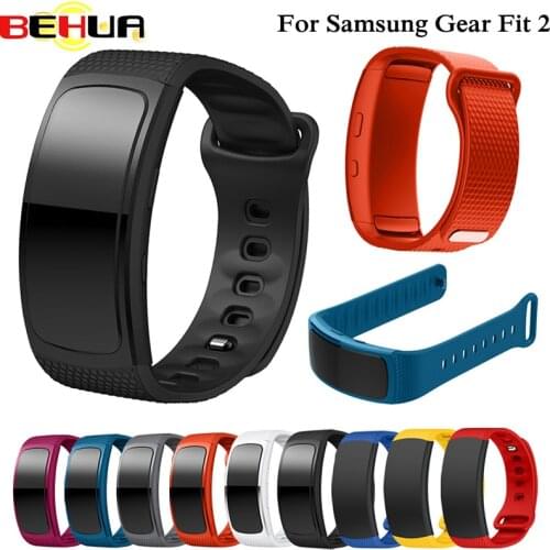 S/L Silicone Replacement Wristband For Samsung Gear Fit2 Pro band Watchband For Samsung Fit 2 SM-R360 Watch Strap Band Drop Ship