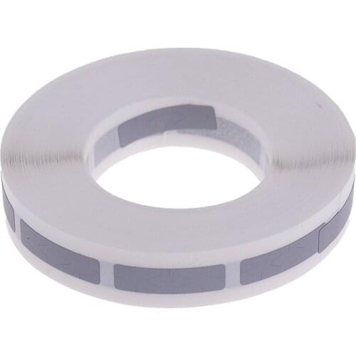 1000Pcs silver rectangle adhesive scratch off labels stickers cards tickets