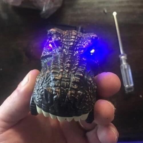 Dinosaur Track Cars Compatible with Most Tracks Light Up Racing Track Accessories with 3 Flashing LED Lights