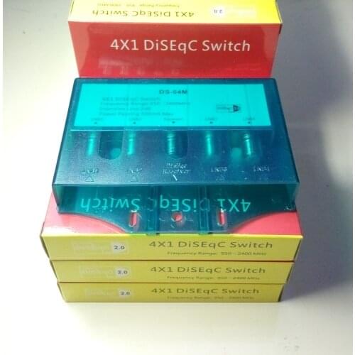 DS-04M 4X1 DiSEqC Switch Satellites Digital LNB Switch For Satellite Receiver