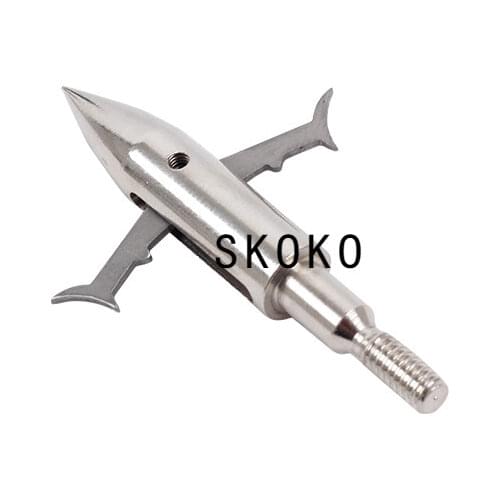 Archery Bowfishing Arrowheads Broadheads Fishing Hunting Tips Stainless Steel For Shaft Arrow Head Hunt