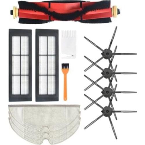 Main Brush Side Brush Filter for Xiaomi Roborock S6 S5 Max Household Vacuum Cleaner Replacement Parts