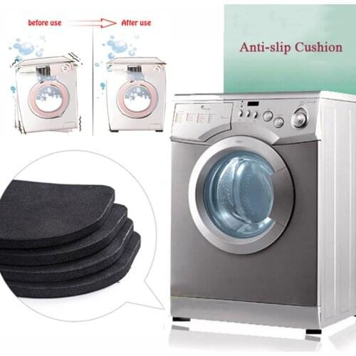 4/8/12PCS Washing Machine Shock Absorber, Multifunctional Table and Chair Anti-slip Mat, Household Appliance Moisture-proof Mat