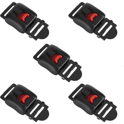 5pcs Motorcycle Helmets Speed Clip Chin Strap Quick Release Disconnect Buckle Chin Strap Buckle