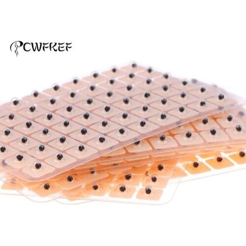 600Pcs Auricular Auriculotherapy Vaccaria Ear Massage Care Sticker Relaxation Ears Stickers Therapy Needle Patch