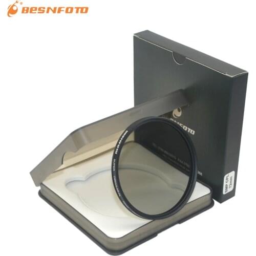 BESNFOTO MC CPL CIRCULAR-PL Filter Waterproof Anti-oil Anti-scratch Circular Polarizer Filters Free Shipping