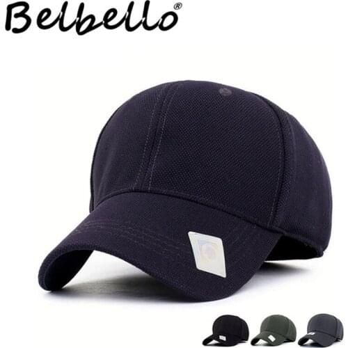 Belbello Spring autumn full sealing hat mens and womens size baseball cap elastic elastic pineapple cloth sunshade cap