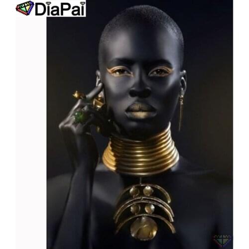 DIAPAI 100% Full Square/Round Drill 5D DIY Diamond Painting "Beauty character" Diamond Embroidery Cross Stitch 3D Decor A21606