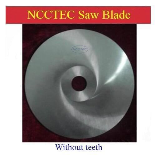[1mm thickness] 5pcs 8'' without teeth toothless 200mm 32mm hole bore carbided steel HSS slitting tct saw blade cutting disk