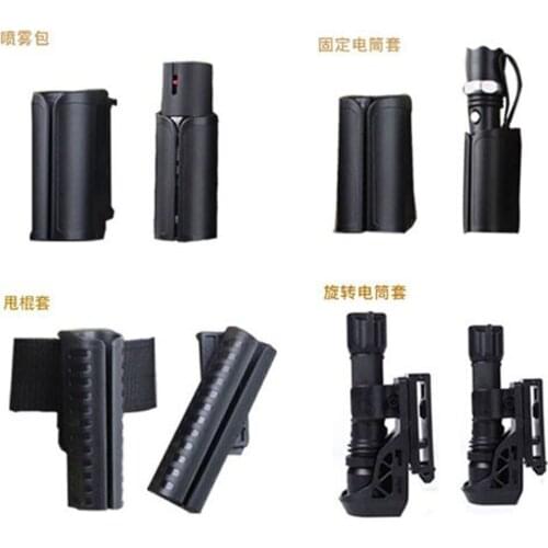 For Belt , Tactical Quick Release Cover Bag Mount Carrier Holder Case For Flashlights Expandable Baton Spray Bottle