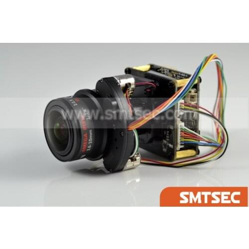 SONY IMX178 Hisilicon 3516A 5.0MP H.265 IP Board Camera Module with 3.6-10mm Motorized Zoom Lens POE Module (SIP-E178AMPLC)
