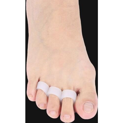 Toe Corrector Valgus Bunion Foot Small Silicone Toe Separator Hallux Care for Household Healthy Care Foot Supplies
