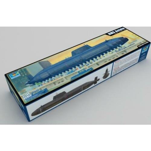 Trumpeter Model Kit 05909 1/144 Scale HMS Astute Class Submarine Assembly