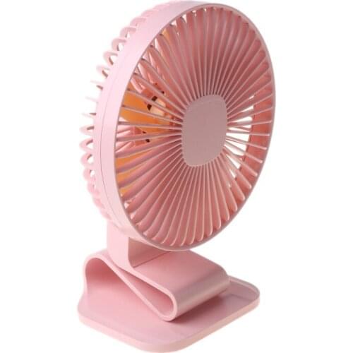 Mini Portable Clip on Desk Fan USB Rechargeable Desktop Air Cooling Cooloer Office Outdoor Travel Home Appliances