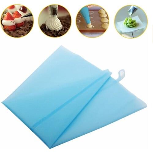 New Icing Piping Cream Pastry Bags DIY Cake Decorating Tool Thicken Reusable Bag Food Grade TPU Silicone Kitchen Cakes Supplies
