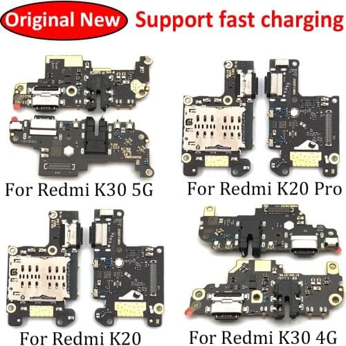 USB Charger Charging Dock Port Connector Flex Cable For Xiaomi Mi 9T Redmi 8 8A 9A 9 K30 K20 / Redmi Note 9
