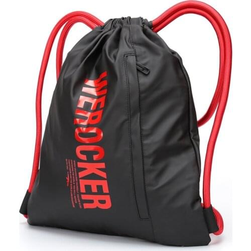 EXCELLENT ELITE SPANKER Rope Knapsack Sports Training Backpack Holding Bag Outdoor Hunting Trip Hiking Bags Bunched Pocket